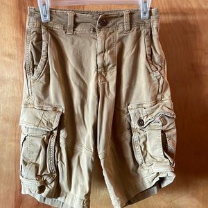 American eagle extreme flex men’s cargo shorts size 28 waist
